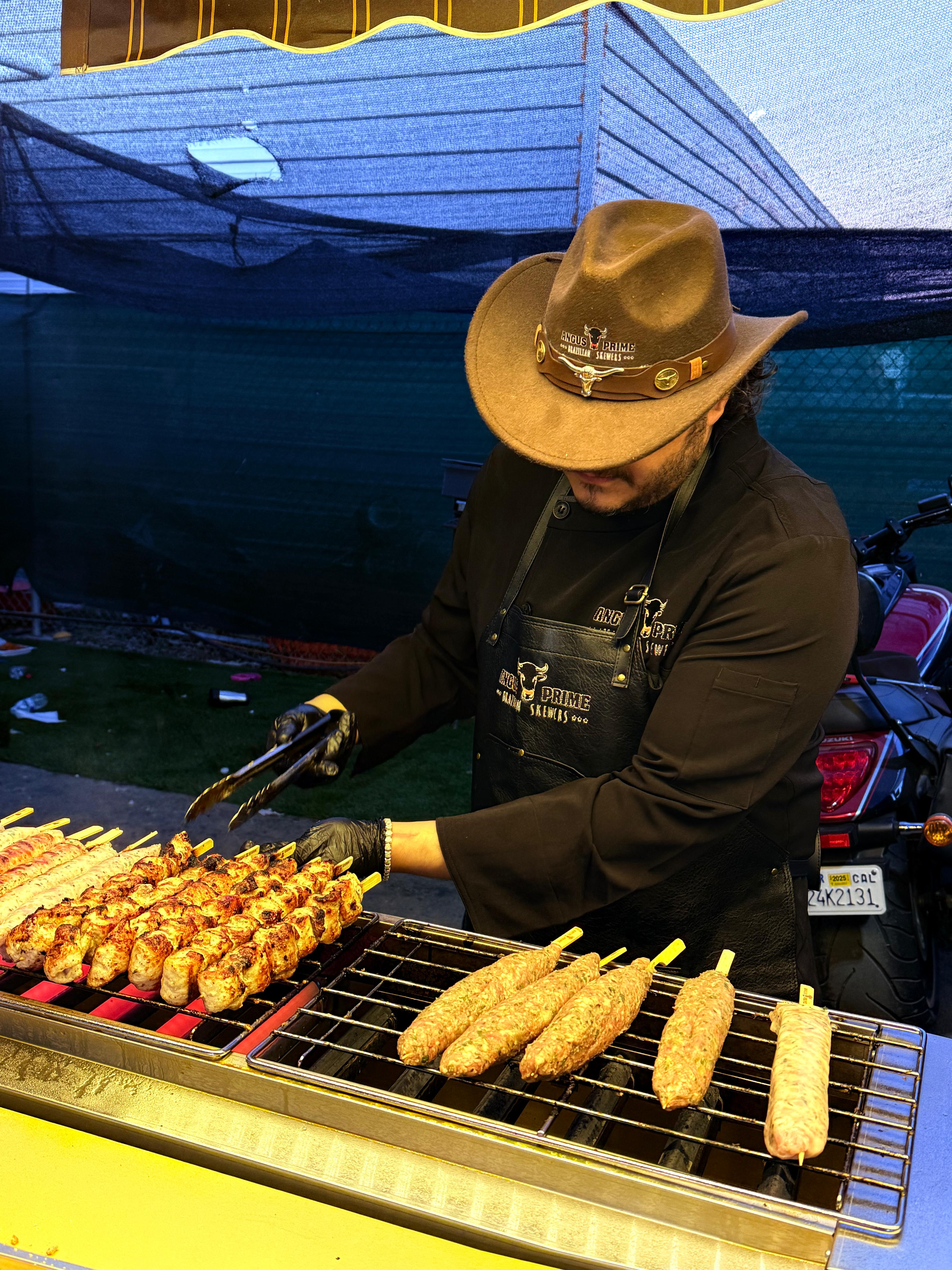 Angus Prime Chef in Action