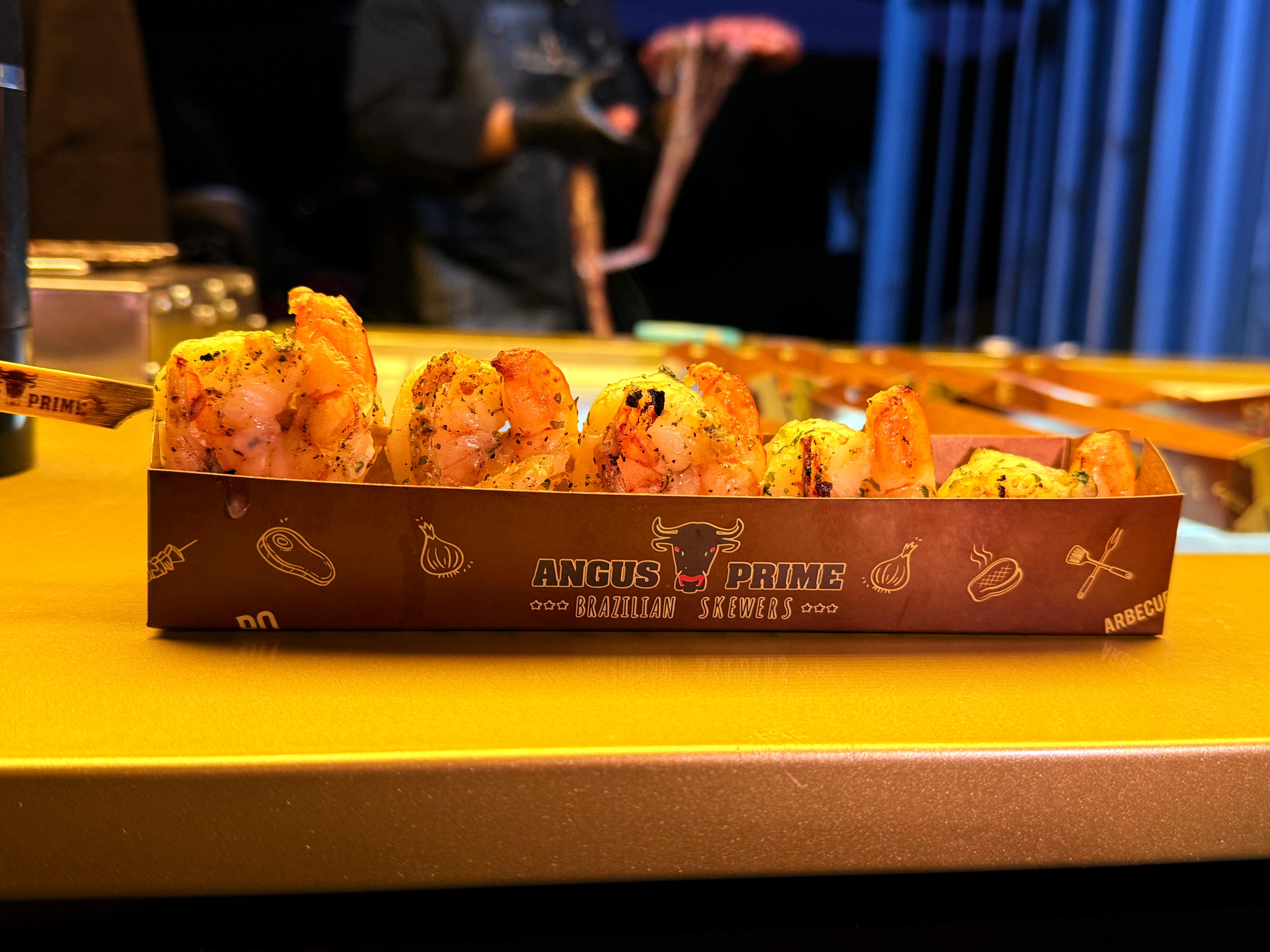 Shrimp Tray Angle